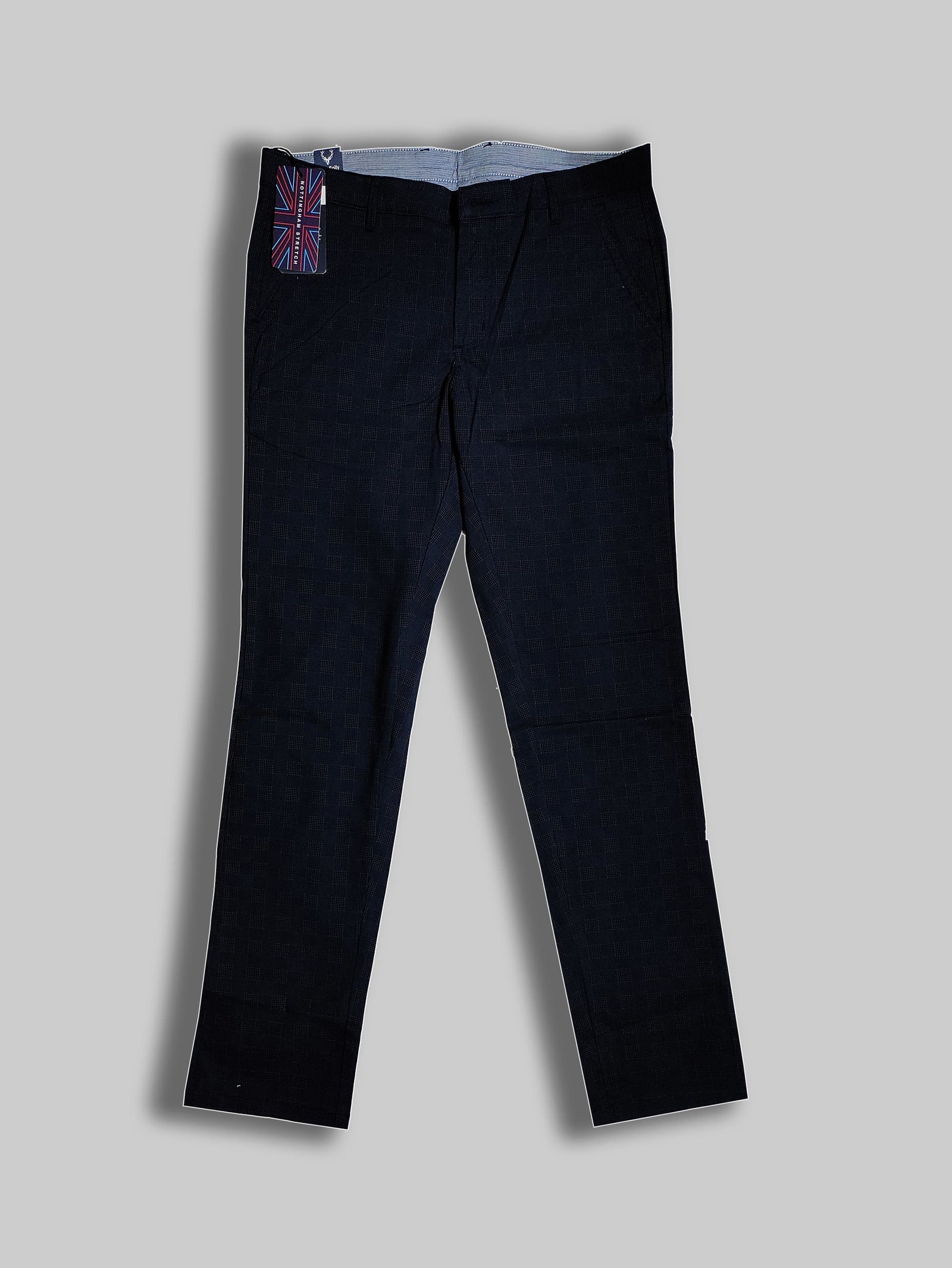 Buy Allen Solly Men Solid Regular Fit Formal Trouser - Blue Online at Low  Prices in India - Paytmmall.com