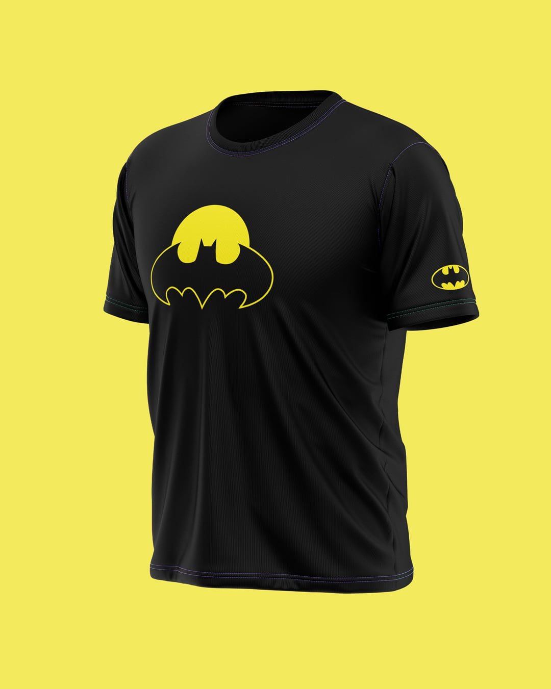MountCart - Batman Logo Design T-Shirt