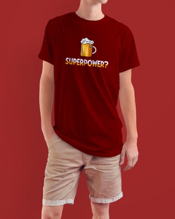 Superpower Printed T-Shirt