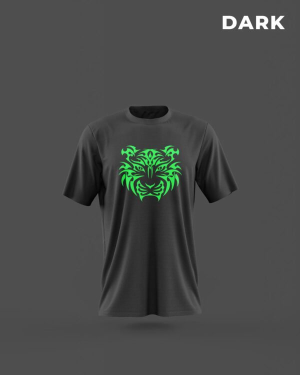 Tiger Printed Glow in Dark T-Shirt