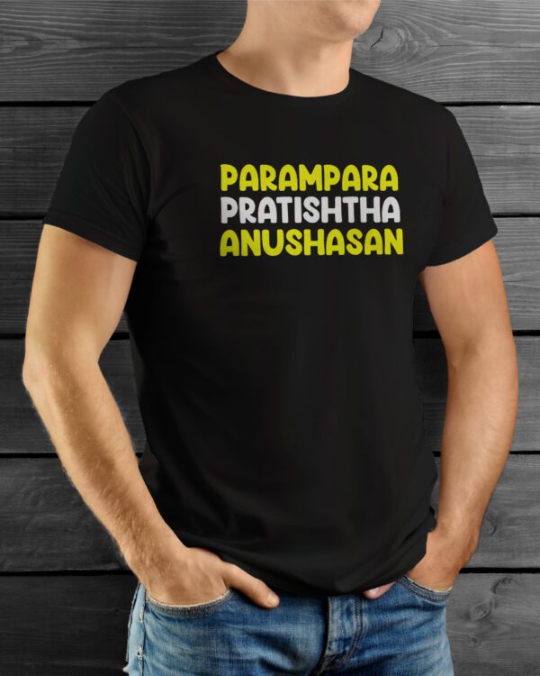 Parampara Pratishtha Anushasan Printed T-Shirts