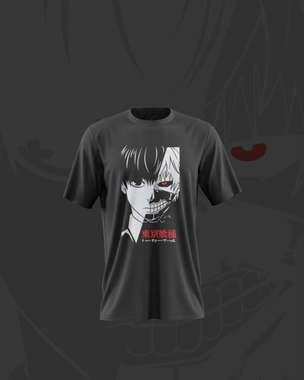The MountCart Anime Printed T-Shirt (Black)