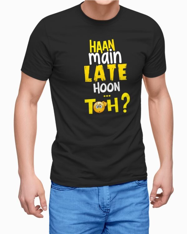 Haan Main Late Hoon Toh Printed T-Shirts for Men