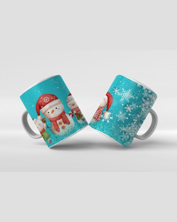 Christmas Snowman Printed Mug