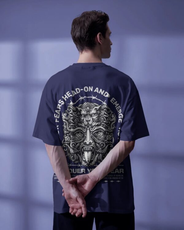 Oversized T-Shirts - Fear