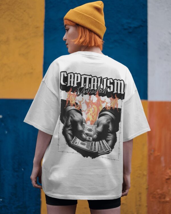 Mountcart Store capitalism oversized T-shirts