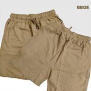 Cotton Shorts 240 GSM - Both Side Pocket with Zipper - Image 2