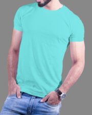 Regular Fit, True Biowash Round neck, 180gsm, 100% Cotton - Image 3